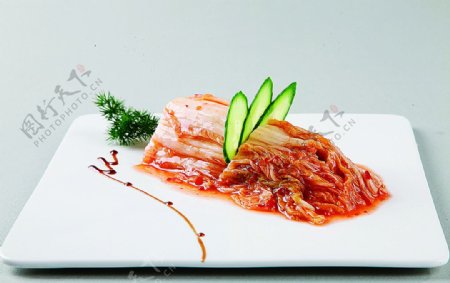 浙菜韩国泡菜图片
