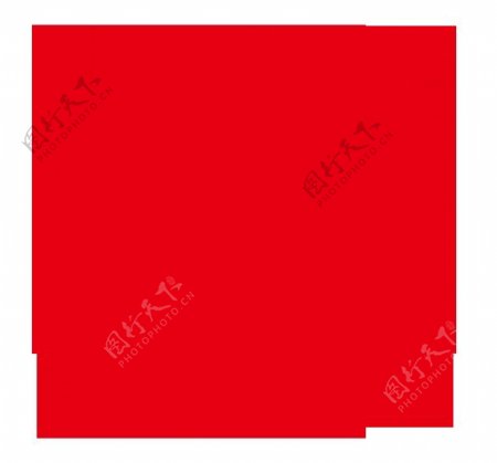 中国风印章边框红图片