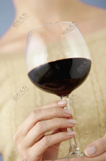 红酒饮料饮品背景素材图片