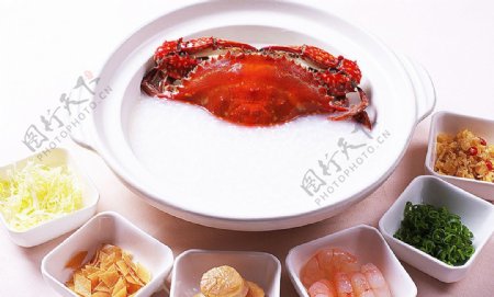 潮式海鲜粥图片