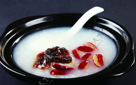 红枣桂圆粥图片