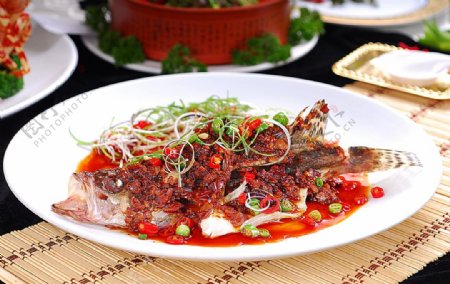 闽菜风味桂鱼图片