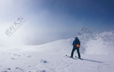 滑雪图片